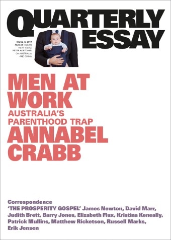 A book cover for Men At Work