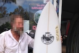 Well-known surfer Tony Hardy