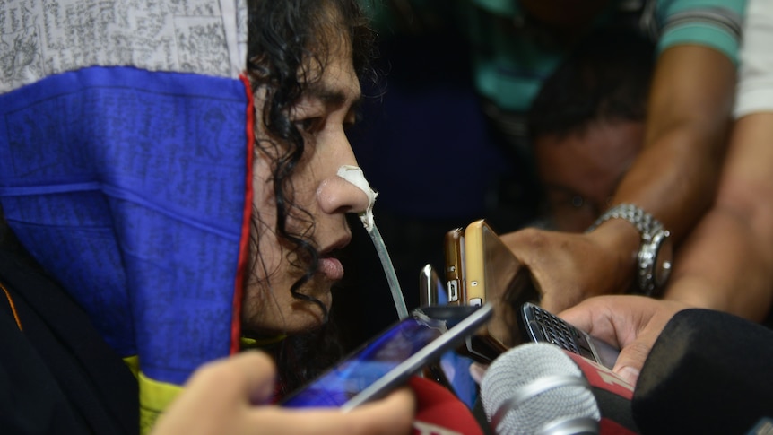 Indian human rights activist Irom Sharmila
