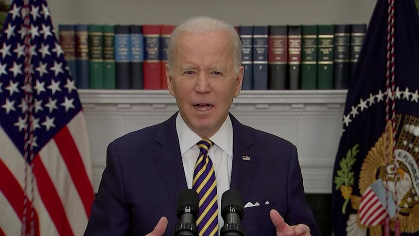 'Ukraine will never be a victory for Putin': Biden announces ban on Russian oil imports