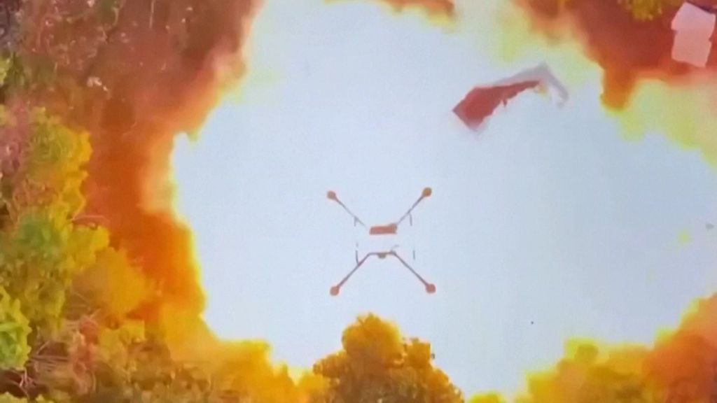 Thai Army releases vision of drones blowing up Cambodian arms depots ...