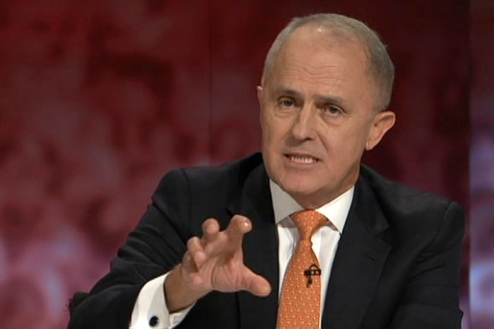 Malcolm Turnbull appears on Q&A