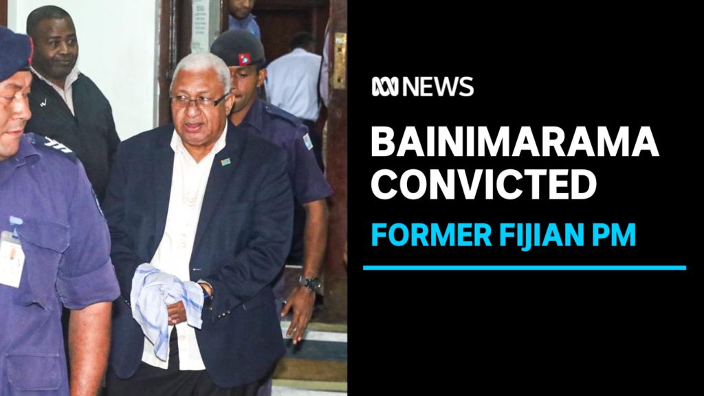 Fiji's Former PM Frank Bainimarama Sentenced To One Year In Jail - ABC News