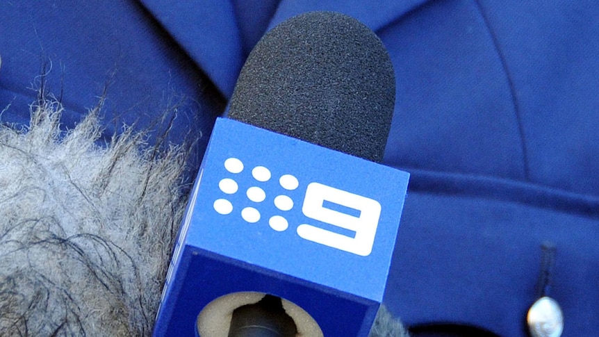 Channel Nine microphone