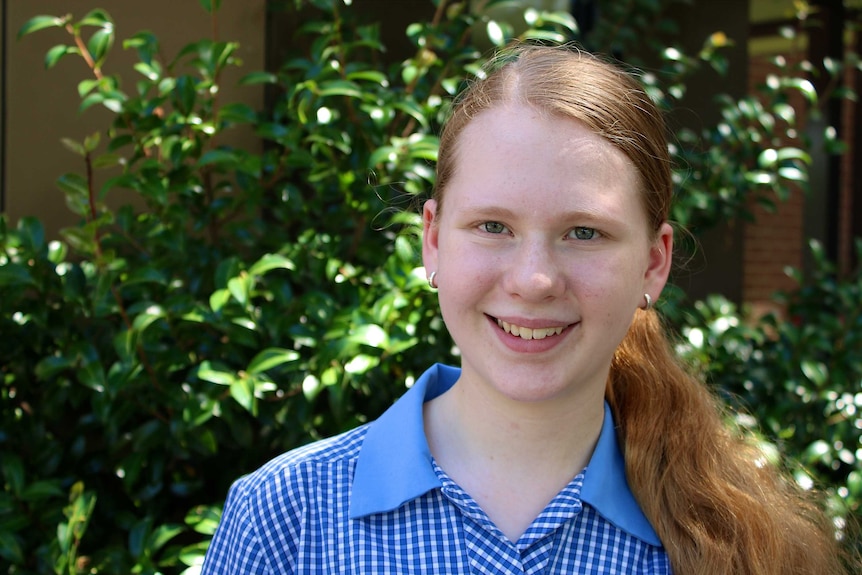 Eloise Holwill at Camberwell Girls Grammar School.