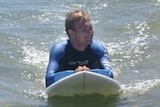 Beau Vernon surfing 1