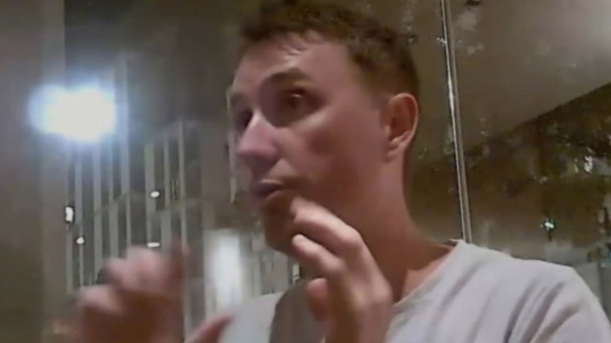 James Ashby on hidden camera