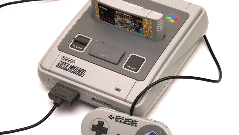 Super Nintendo console