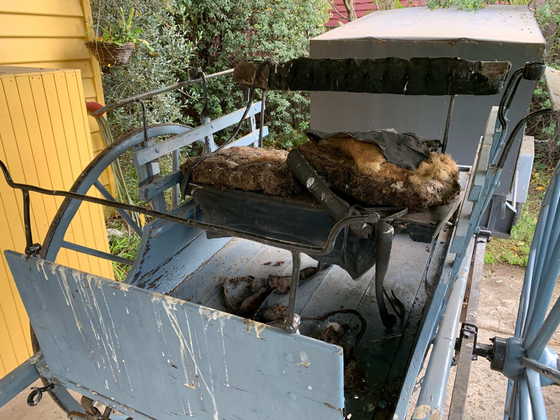 Once 'clutter and junk around farm sheds', these 100yo horsedrawn