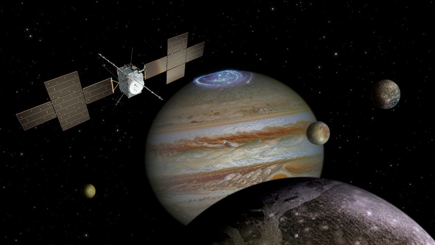 L’Europe s’apprête à lancer un satellite vers Jupiter, dans l’espoir de découvrir s’il pourrait y avoir ou s’il y a eu de la vie sur les lunes de la planète géante