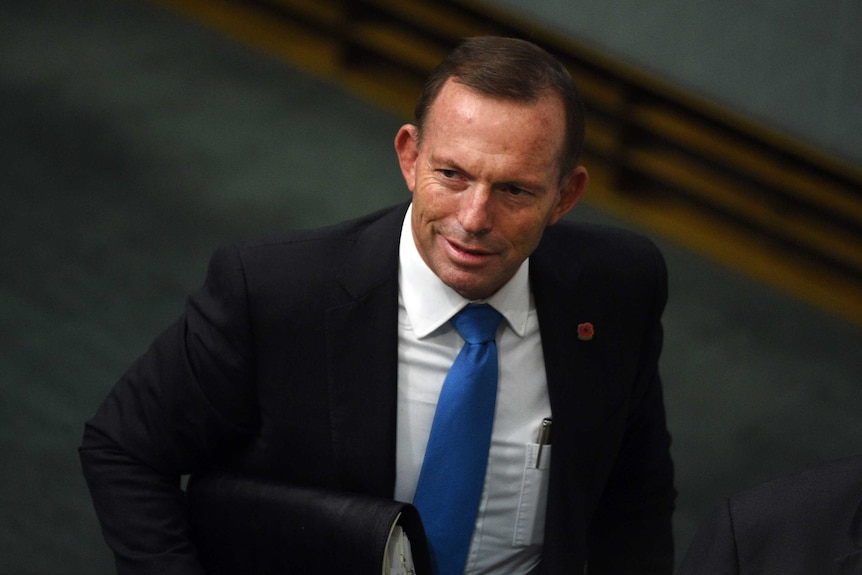 Tony Abbott leaves the House of Representatives