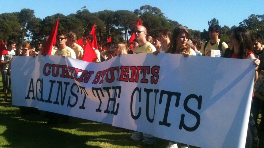 Curtin University protest