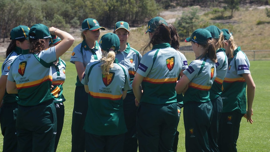 Tasmanian U15 girls 2015 team