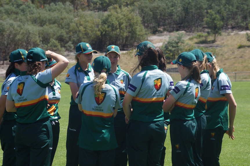 Tasmanian U15 girls 2015 team