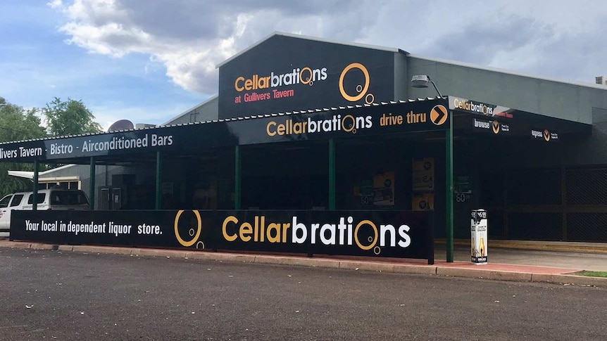 A bottle shop in Kununurra