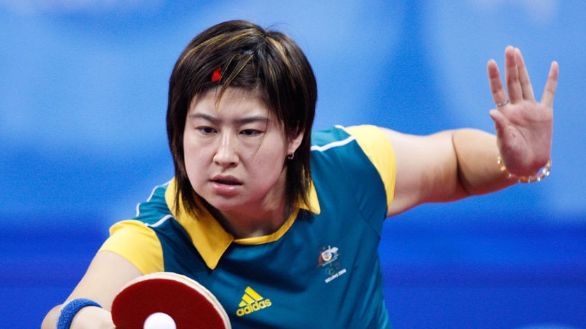 Security concerns: The Australian table tennis team is seeking a replacement for Stephanie Sang.