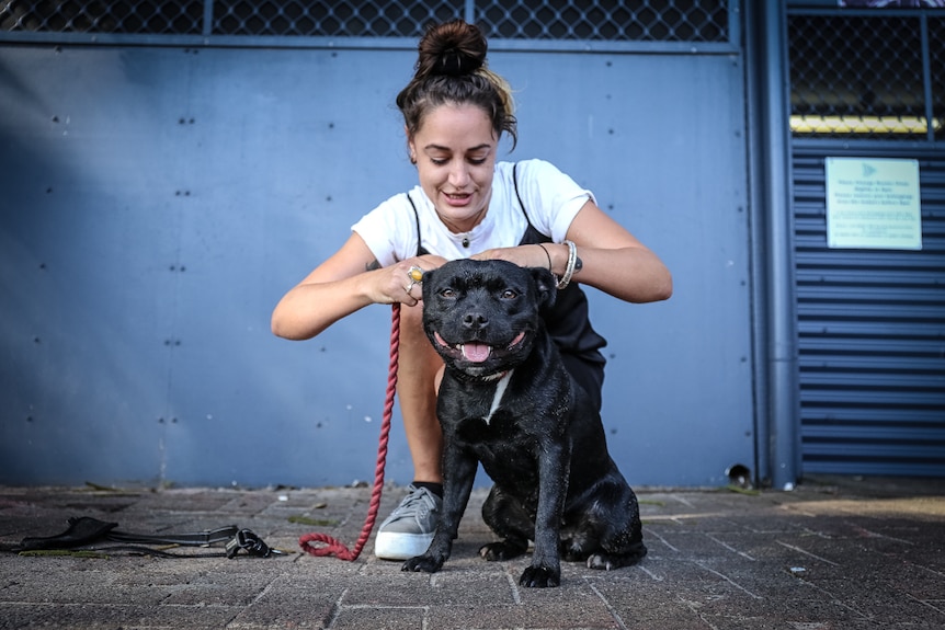 Alana Price and her dog Lila