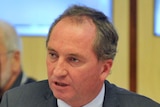 Barnaby Joyce speaks at media reforms inquiry