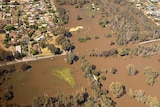 Echuca from the air.