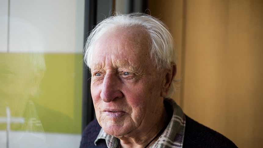 Vince Dudink volunteers at the cafe