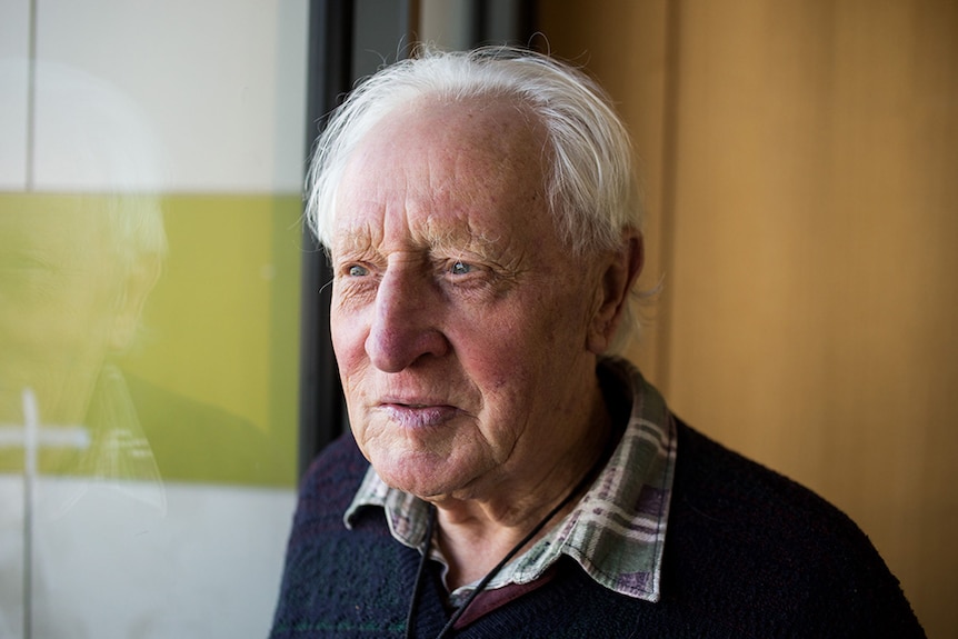 Vince Dudink volunteers at the cafe