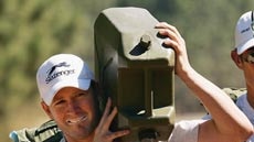 Michael Clarke during Australian pre-Ashes training camp at Glasshouse Mtns