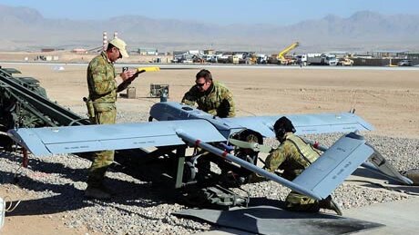 Australian Army Shadow in Afghanistan.