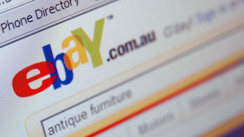 ebaY logo on the ebaY website