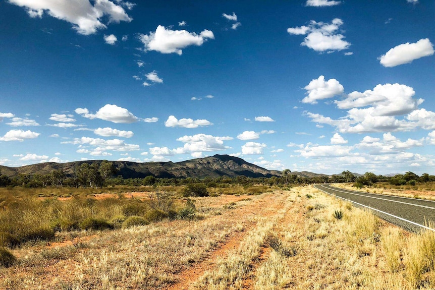 A view of central Australia