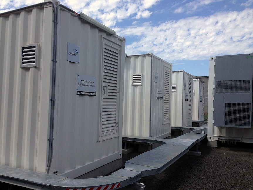 Ausnet batteries for electricity trial