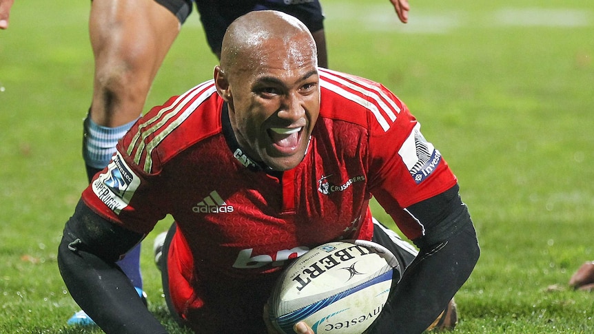 Nadolo touches down for the Crusaders