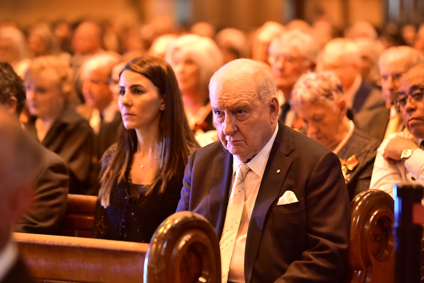 Alan Jones in church