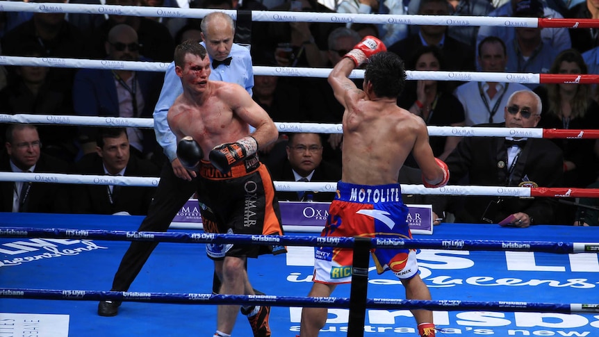 Jeff Horn will not get the chance of a rematch with Manny Pacquiao in 2017.