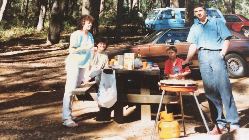 Joanna Minkiewicz and her family embrace BBQ life in Australia.