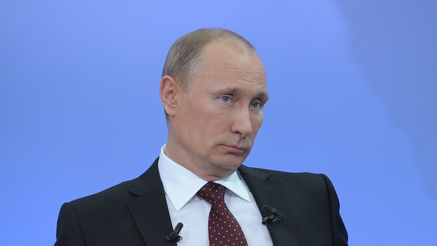 Putin faces Russians