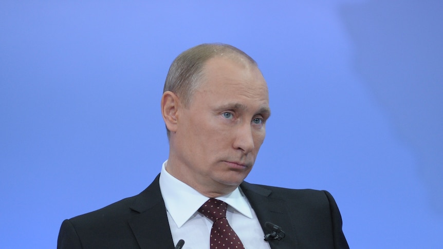 Putin faces Russians