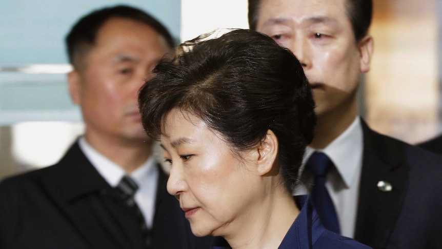 Park Geun-hye charged