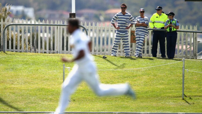 Convicts take in day four play