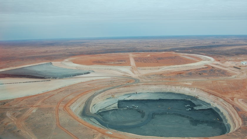 Mining at Prominent Hill