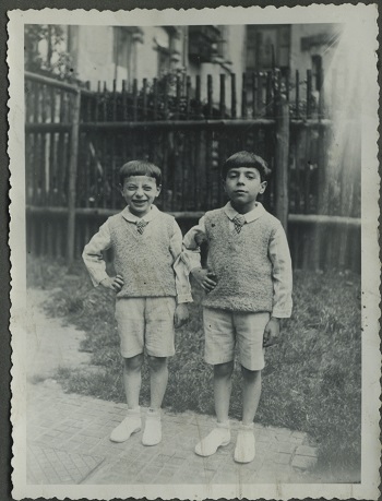 Andy Factor (left) and his brother Henry.