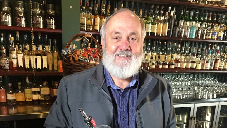 Bill Lark, the father of distilling in Tasmania.