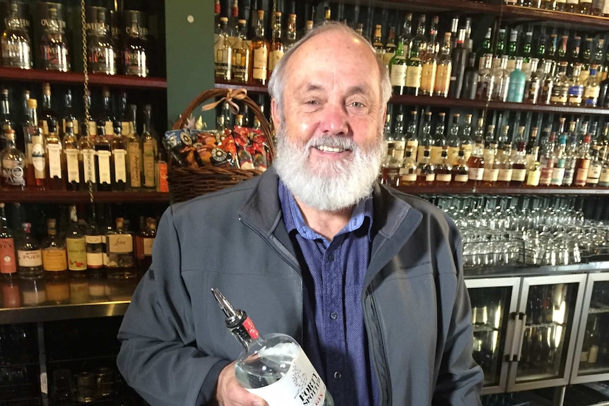 Bill Lark, the father of distilling in Tasmania.