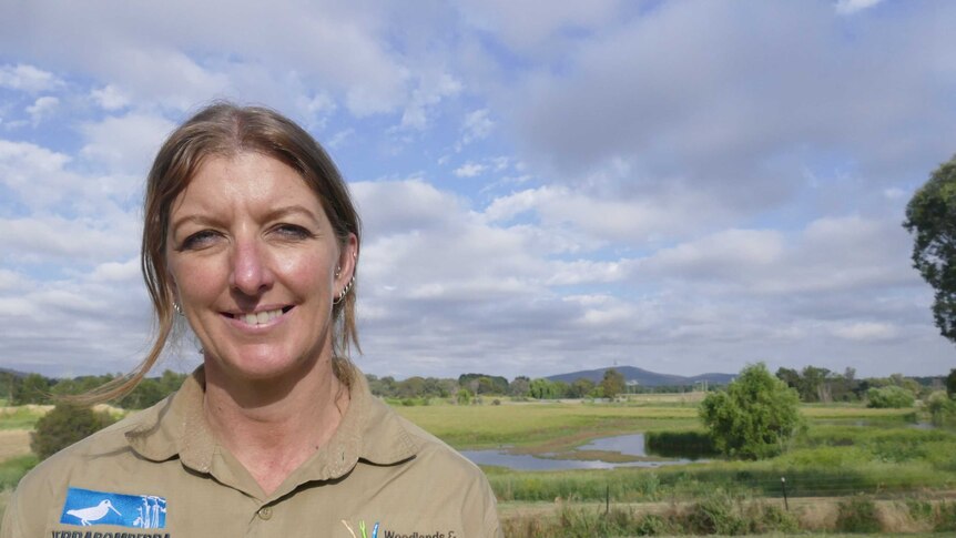 A portrait of Jerrabomberra Wetlands Nature Reserve program manager Lori Gould.