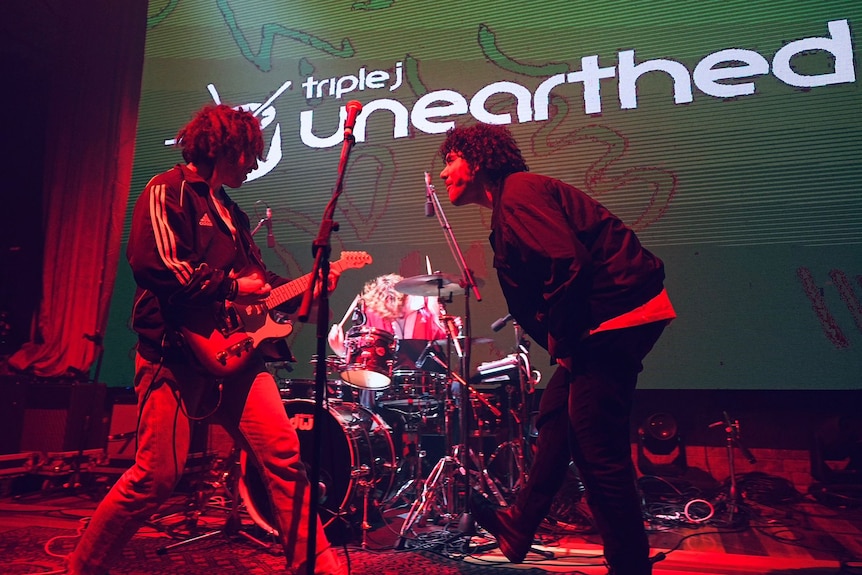 South Summit performing live at triple j Unearthed's BIGSOUND 2022 conference