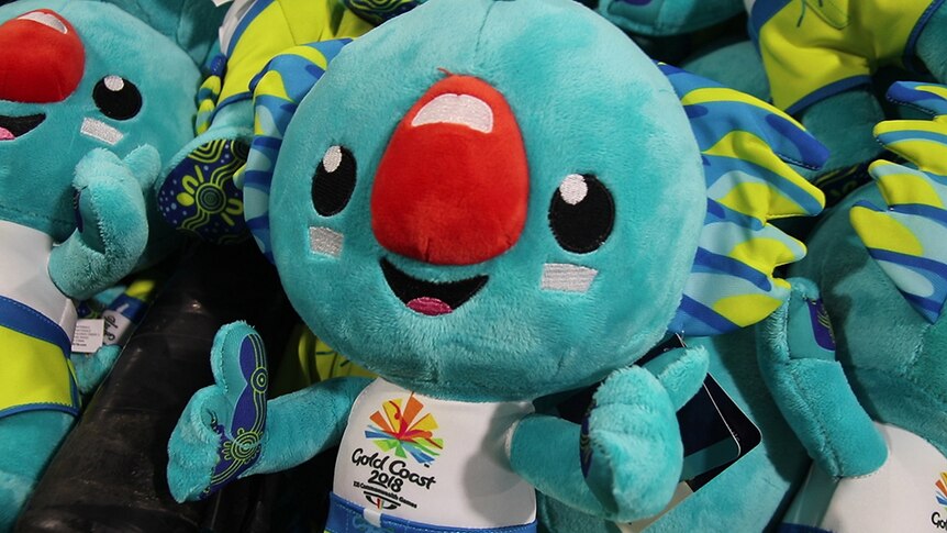 Borobi koala mascot of Commonwealth Games