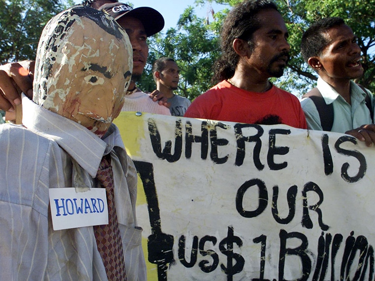 Protest in Dili