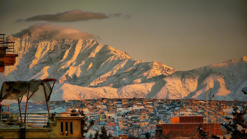 Kabul is surrounded by the most beautiful of landscapes (Tony Bransby)