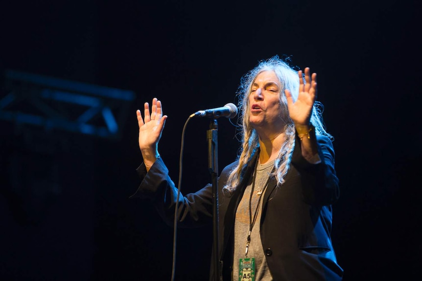 Patti Smith at Blues Fest
