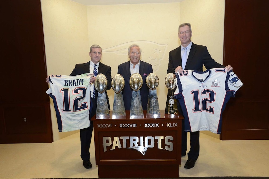 Tom Brady's jerseys back in New England after being recovered by the FBI