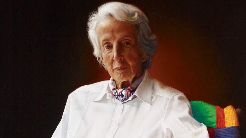 Dr Catherine Hamlin AC (MBBS FRCS FRANICOG FRCOG): Sally Ryan's entry in the Archibald Prize 2013.